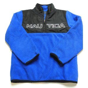 Boys Nautica Fleece Pullover Size 7 - Cozy Comfort with Classic Style!